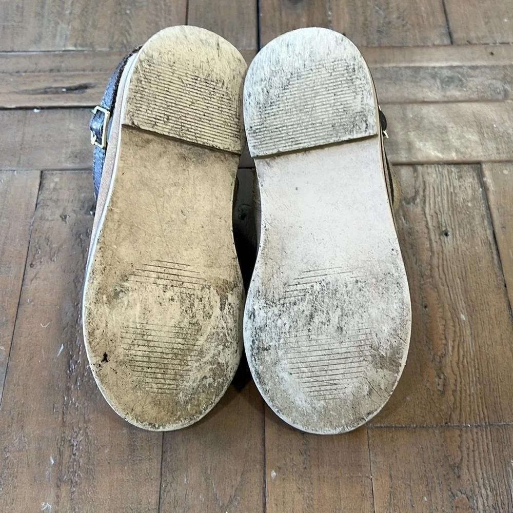 Janie and jack taupe suede boots